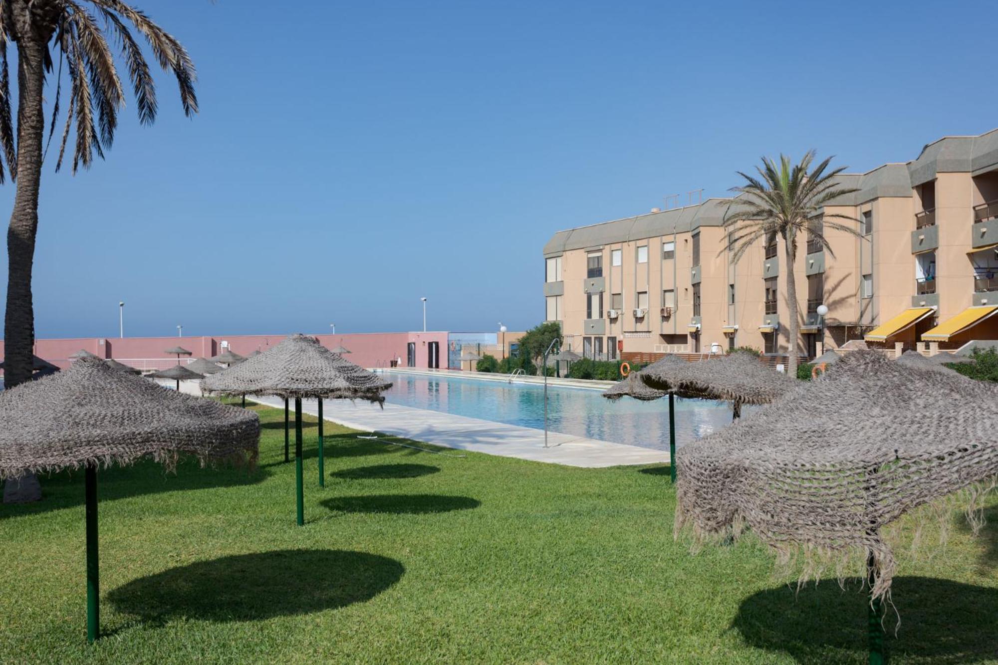 Bajo Primera Linea Playa, Retamar, Cabo De Gata, Wifi ريتامار المظهر الخارجي الصورة