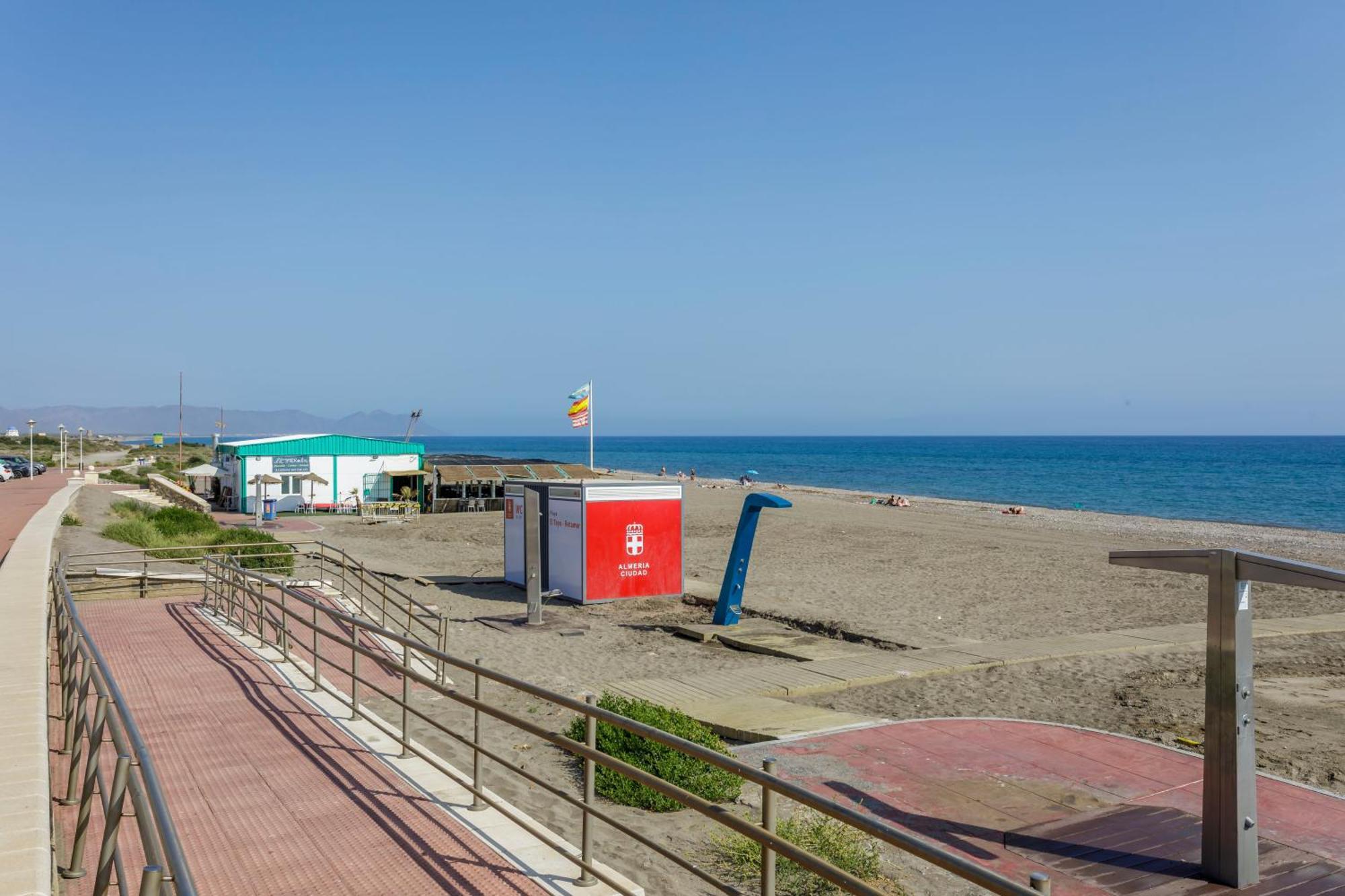 Bajo Primera Linea Playa, Retamar, Cabo De Gata, Wifi ريتامار المظهر الخارجي الصورة